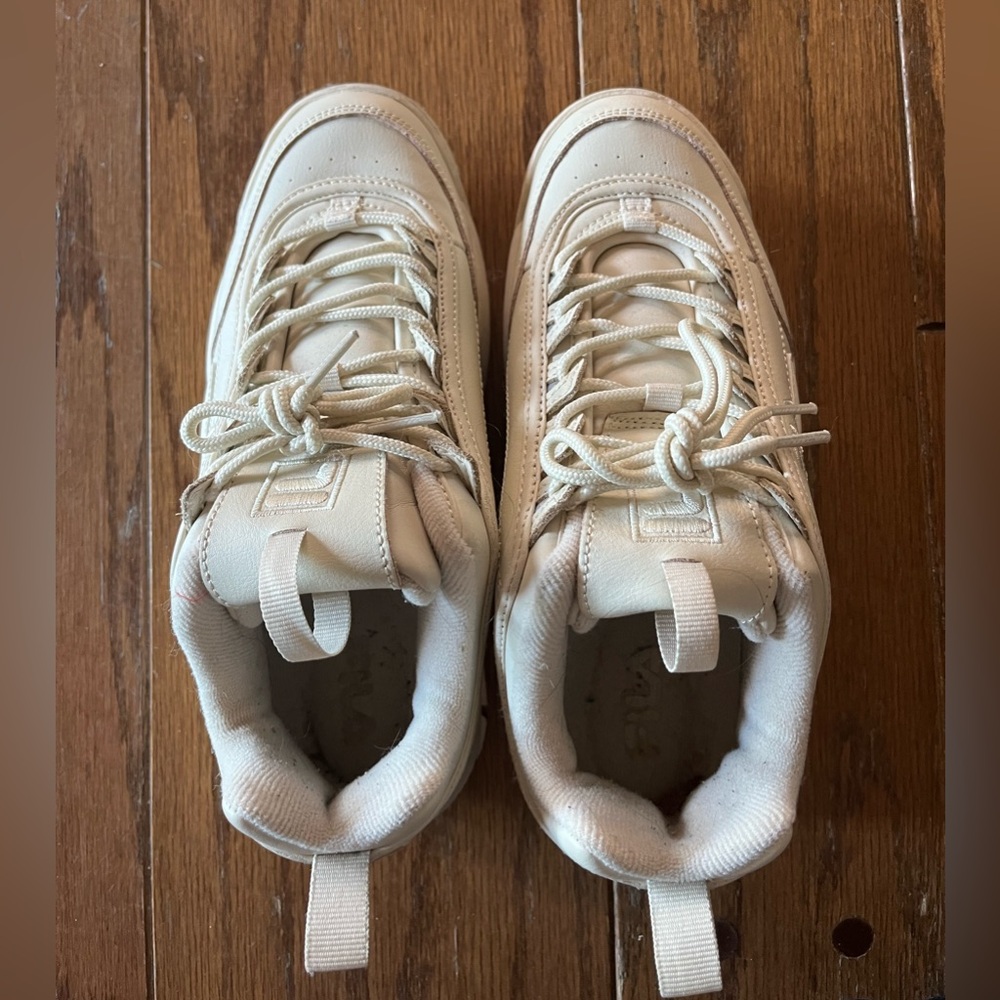 FILA Disruptor II Cream Sneakers